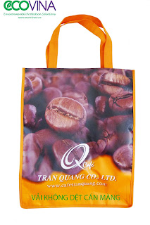 Túi Vải không dệt cán màng cho ngành Cà phê 